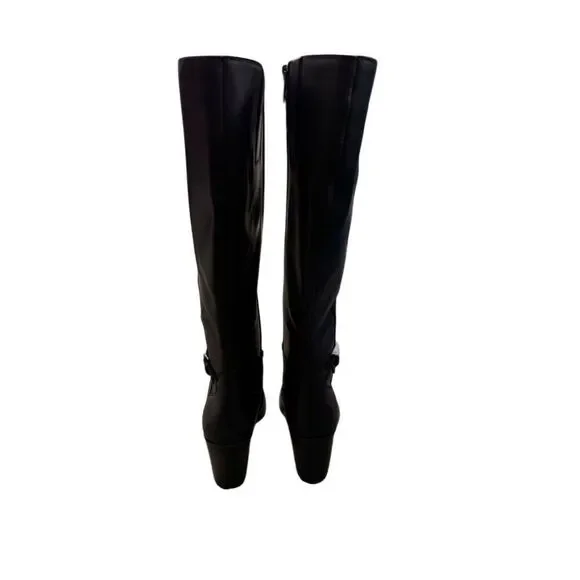 Naturalizer Women's Black Knee High Boots Wide Calf Size 5.5 - Picture 4 of 10